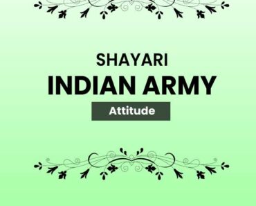 Army Shayari Attitude