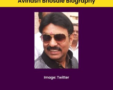 Avinash Bhosale Biography