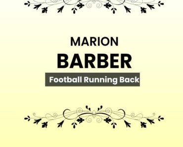 Everything you want to know about Marion Barber