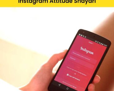 Instagram Post Shayari Attitude
